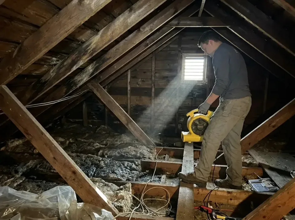 attic-water-damage-drying-proc-007 — frequently asked questions, Emergency Water Extraction & 24/7 Flood Response in Wood Da…